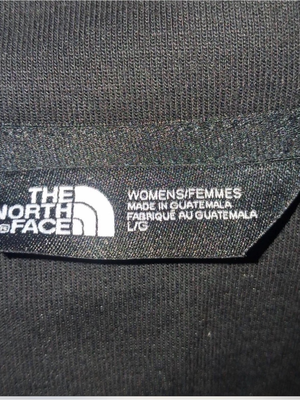The North Face Black Quarter-Zip Pullover Hoodie. NWT. - Picture 3 of 5